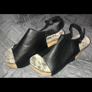 Black Pierre Dumas Wedges